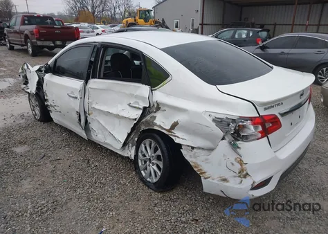 2019 Nissan Sentra S z USA, uszkodzony, nr VIN 3N1AB7AP7KY246624
